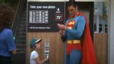 Podivné rezu scény z filmu “superman” 1983