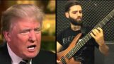 Donald Trump říká “Čína” – Bass Cover Iggy Jackson Cohen