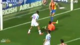 goalkeeper own goal ( “Malaga” – “Valencia”)