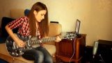 Schuine streep – Anastasia (gitaarcover door Marina Andrienko)