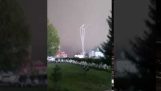 Kazakhstan: Storm plunge city into darkness