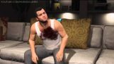 Grand Theft Auto 5 / GTA 5 – Roligaste Glitch / Bug i en cutscene!