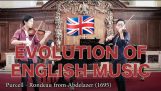 Evoluzione della musica inglese (1500-2017)
