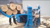 Homemade Log Splitters