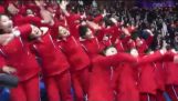 Οι οπαδοί της Βόρειας Κορέας, στους χειμερινούς Ολυμπιακούς αγώνες