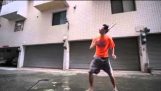 Hvordan spille badminton på egenhånd