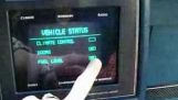 Az első autó-val touchscreen