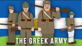 Primul Război Mondial Facțiuni: Armata greacă