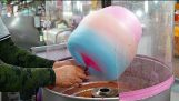 Giapponese Street Food – COTTON CANDY ART pollo, coniglio, Orso in Giappone