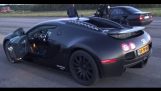 1001 HP Bugatti Veyron Dutchbugs vs BMW M5 E34 Turbo 900 hk på bakhjulet av AG