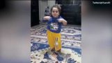 Turkish boy does adorable dance routine