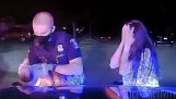 Police officer saves the life of a choking baby