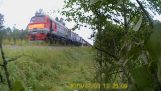 एक ट्रेन से ईंधन की चोरी (रूस)