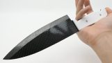 Construcción de un cuchillo de fibra de carbono