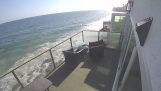 Crollo del balcone a Malibu