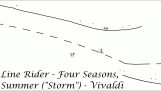 Line Rider synkroniseret med “Sommer” Vivaldi