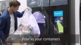 Автоматична машина за сортиране на рециклируеми контейнери