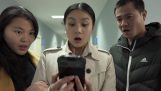 Reklame smartphone fra Kina
