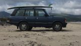 The complete restoration of an old Range Rover