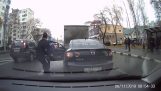 रूस की सड़कों पर एक सामान्य दिन