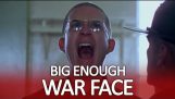 Jest to wojna twarzy Big Enough?