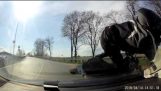 Motorcykel Crash med Ford Focus