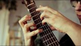 Beeindruckende Sicht “Take On Me” auf der akustischen Gitarre