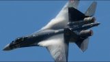 Decolagem vertical e aeróbica de um Sukhoi SU-35