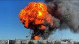 Výbuch na čerpacej stanici (Rusko)