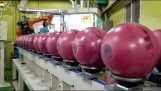 How a bowling ball is made