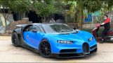La chronique de la construction d'une réplique de Bugatti Chiron