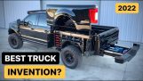 Invention for storing tools on a pickup truck
