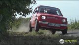 Šílené řidiče s Fiat 126