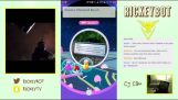 Spelare Poekmon Go faller rånade en live stream