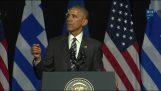 Η ομιλία του Μπάρακ Ομπάμα στην Αθήνα