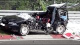 Accidente pe pista de la Nürburgring