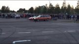 Ferrari 458 vs station wagon