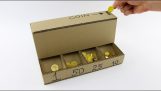 mașină de sortare a monedelor din carton