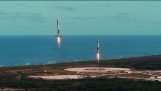 De samenvatting van de missie van de Falcon Heavy