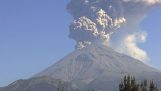 اندلاع البركان البركان في المكسيك