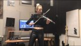 The “Shape of You” the violin