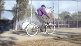 Bolsa de aire vs ladrones de bicicleta