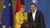 Tsipras & Merkel: Parler sans mots