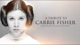 Star Wars gjort en hyllest til Carrie Fisher