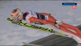 World record in ski jumping