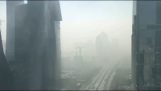 बीजिंग की हवा में प्रदूषण