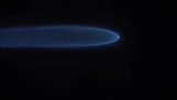 Start rakiety Atlas V tworzy niepowtarzalny szlak w niebo