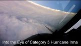 Repülő-ba-a szem-hurrikán Irma