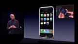 Publik Reaktion på Steve Jobs rullning på en iPhone 2007
