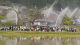 Αυτόματο σύστημα πυρόσβεσης σε χωριό της Ιαπωνίας